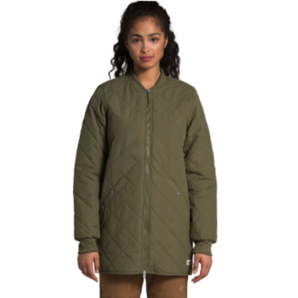The North Face Women's Cuchillo Parka, Burnt Olive Green, S